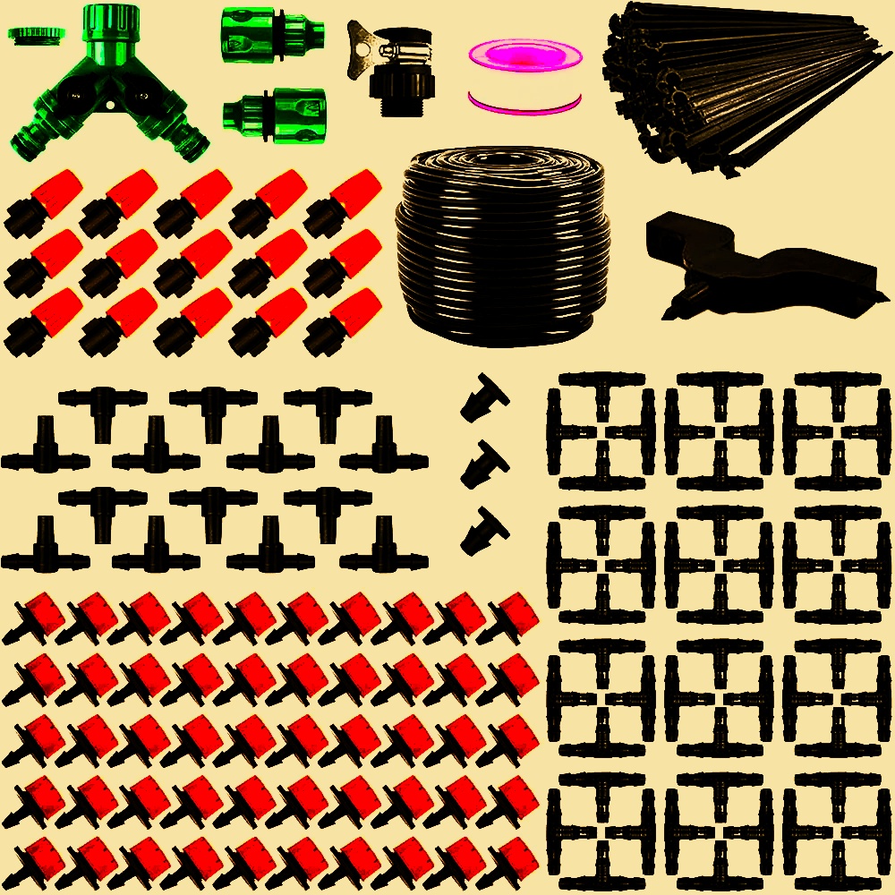 Automatic Drip and Mist Irrigation Kit – Give Your Plants Water on Demand and Save Your Time! Automatic Drip and Mist Irrigation Kit