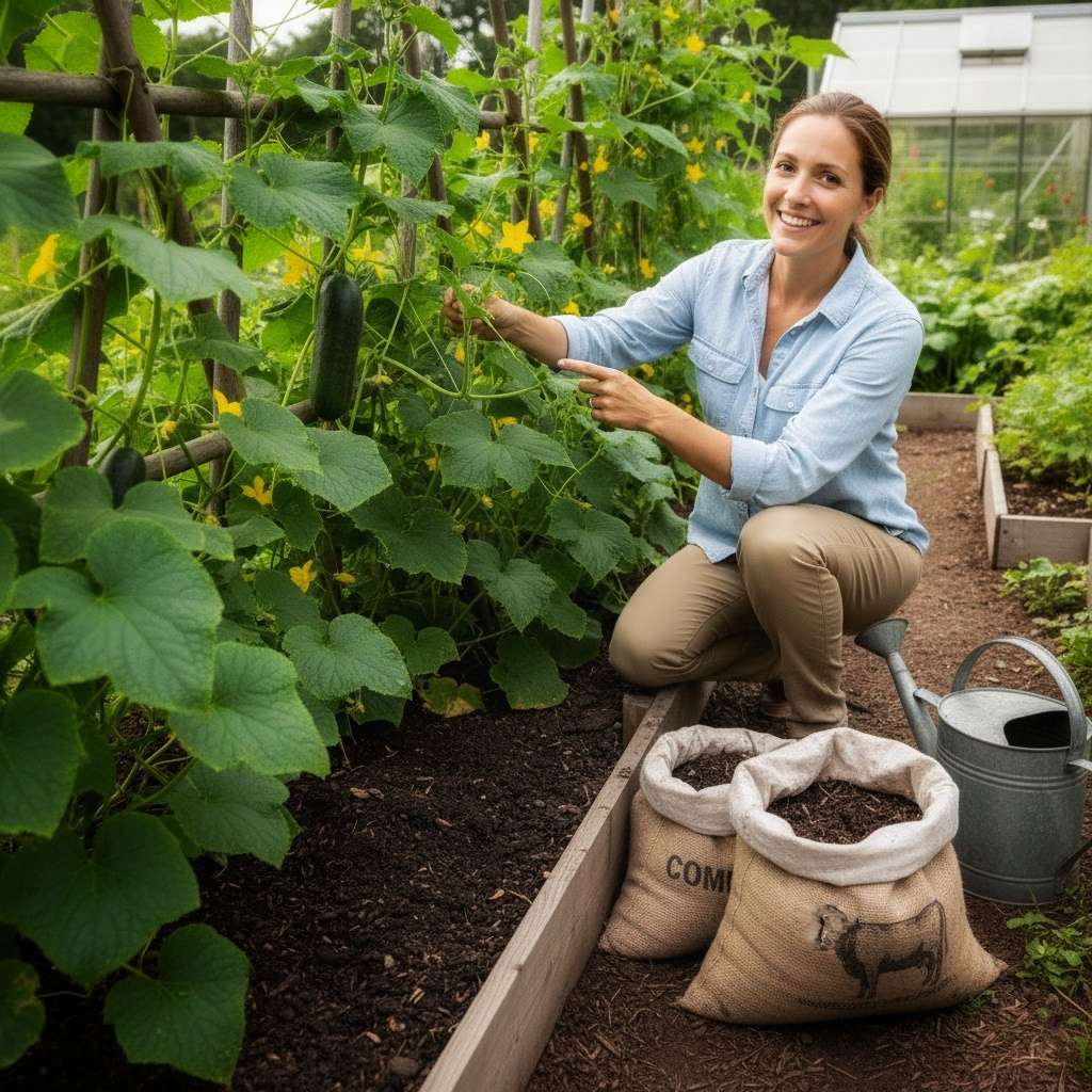 Cucumber Plants for Faster Harvest