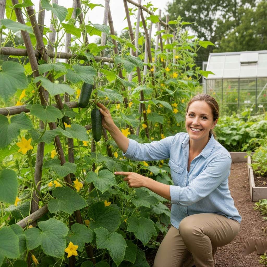 Cucumber Plants for Faster Harvest