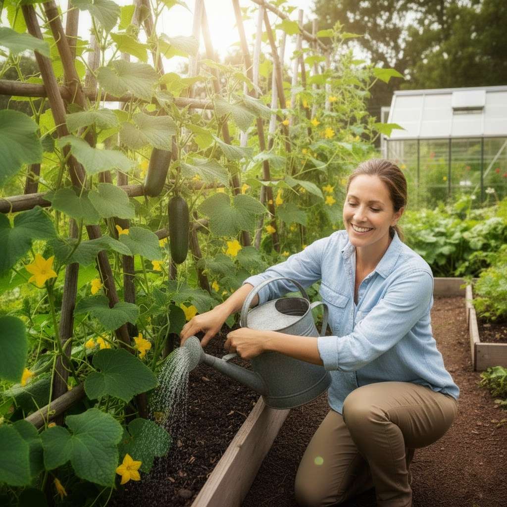 Cucumber Plants for Faster Harvest