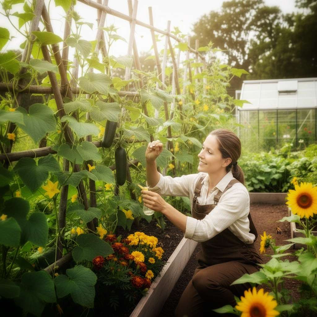 Cucumber Plants for Faster Harvest