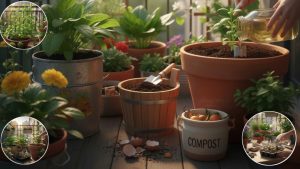 How I Grow Flowers, Herbs, and Spinach for My Kitchen