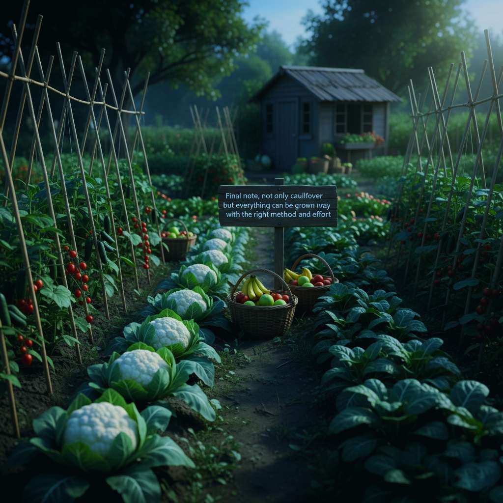 Cauliflower Cultivation Guide 